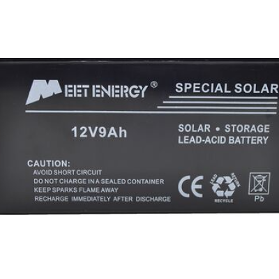 Baterie pentru panou solar Meet Energy 12V 9Ah