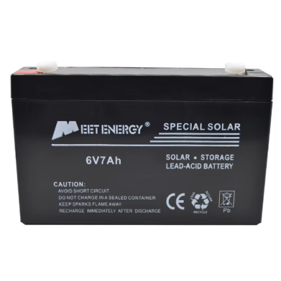 Baterie pentru panou solar Meet Energy 6V 7Ah