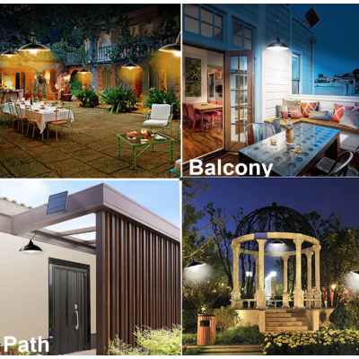 Bec cu incarcare solara cod 1008 cu telecomanda de exterior pentru camping