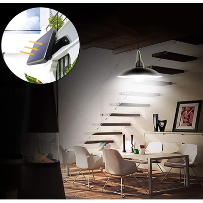 Bec cu incarcare solara cod 1008 cu telecomanda de exterior pentru camping