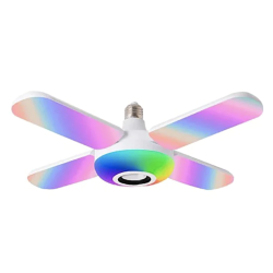 UB Bec LED 4 elice RGB boxa incorporata bluetooth telecomanda