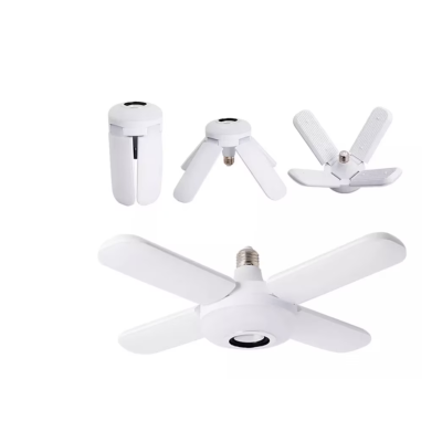 Bec LED 4 elice RGB boxa incorporata bluetooth telecomanda