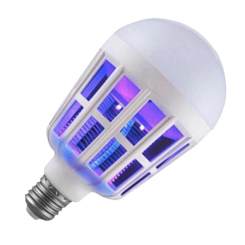 Bec LED Anti Insecte cu lumina alba naturala puternica 15W E27