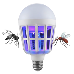 Bec LED Anti Insecte cu lumina alba naturala puternica 15W E27 OF