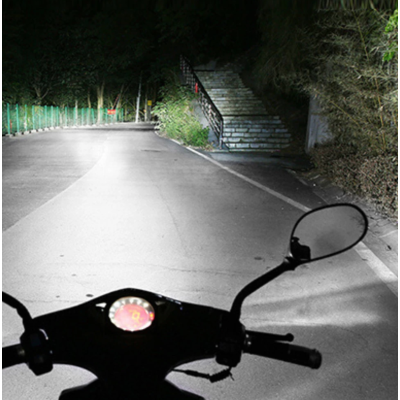 Bec Led H4 MOTO cu doua faze 3030 cu 61 LED SMD temperatura 6000k putere 160W 15000 lm