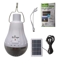 Bec reincarcabil cu panou solar CL-6028-MAX 