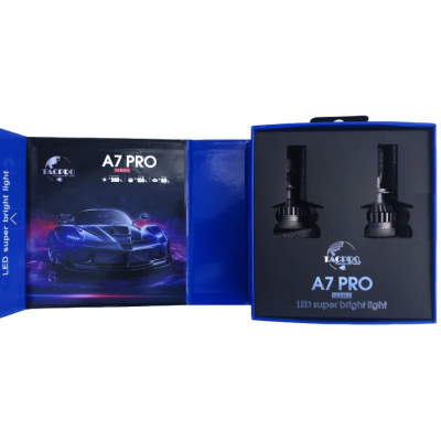 Becuri cu Led H7, Canbus, A7PRO, 350W, 6000K, 35000 lm