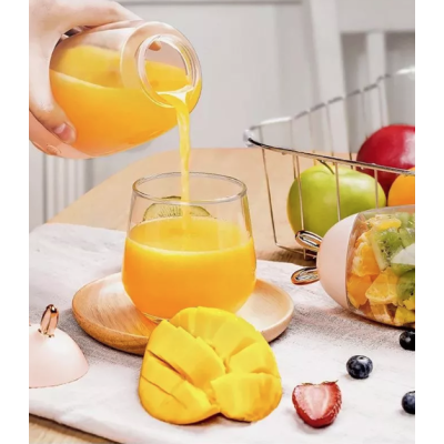 Blender electric cu acumulator portabil 330 ml USB 5V Q JU21