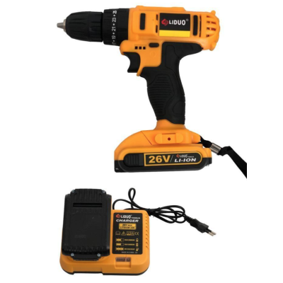 Bormasina Autofiletanta cu Trusa 26V 5Ah 2XAcumulatori