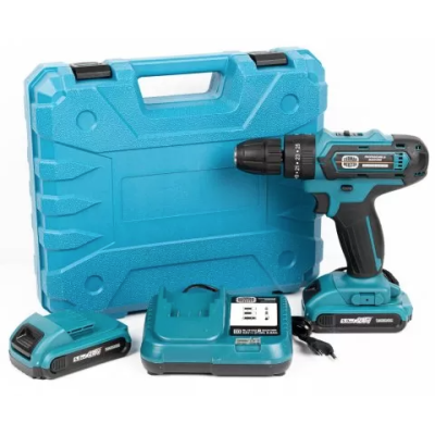 Bormasina cu PERCUTIE 20 piese 24V cu 2 acumulatori si incarcator