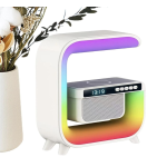 Boxa Bluetooth 3 in 1 XM G3 cu lumina LED si incarcator fara fir iluminare RGB