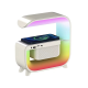 Boxa Bluetooth 3 in 1 XM G3 cu lumina LED si incarcator fara fir iluminare RGB