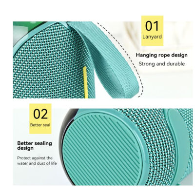 Boxa Bluetooth LED RGB KP 558 reincarcabila MP3 radio USB