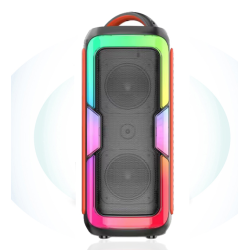 Boxa bluetooth portabila JQS4407 de 4x2 inch putere 50W cu microfon