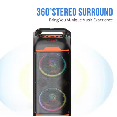 UB Boxa bluetooth ZQS 8248 portabila cu 2 microfoane si telecomanda