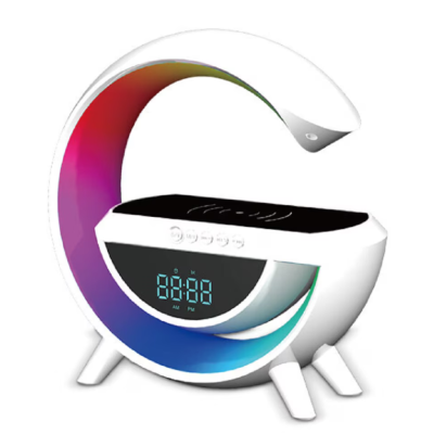 Boxa Ceas Super LED ZQS 1222 Lumina veghe BT FM Bluetooth 12 W 1500 Mah