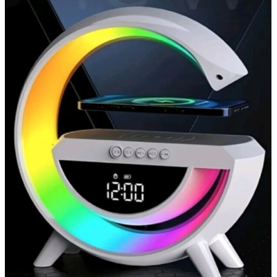 Boxa Ceas Super LED ZQS 1222 Lumina veghe BT FM Bluetooth 12 W 1500 Mah