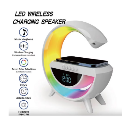 Boxa Ceas Super LED ZQS 1222 Lumina veghe BT FM Bluetooth 12 W 1500 Mah