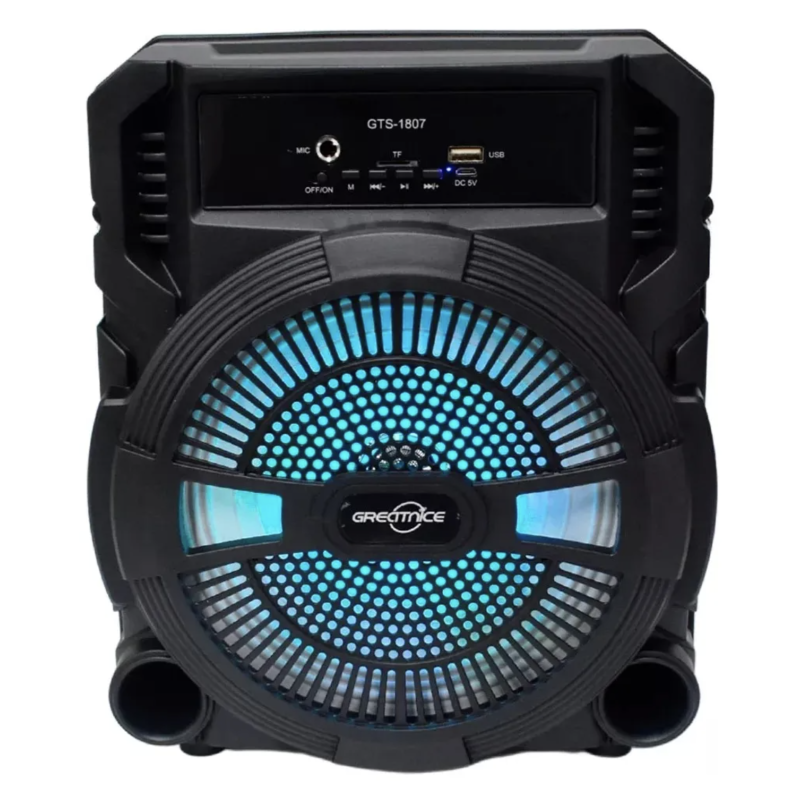 Boxa GTS 1807 Bluetooth de 8 inch cu LED RGB