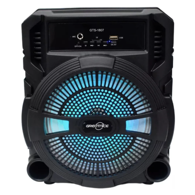 Boxa GTS 1807 Bluetooth de 8 inch cu LED RGB