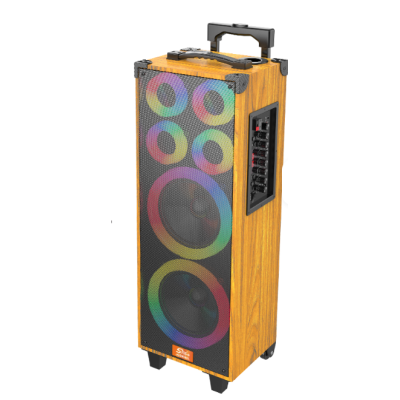UB Boxa karaoke JQS 9088L de 8 x 2 inch 18000W cu led multicolor