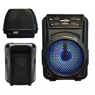 Boxa portabila cu bluetooth GTS 1346 de 3 inch cu led