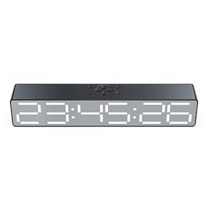 Boxa Portabila cu Ceas Alarma SD Bluetooth Andowl QYXB133