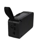 Boxa portabila cu incarcare Solara HF F6 conexiune bluetooth radio FM player mp3 USB/TF