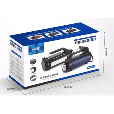 Boxa Portabila Cu Incarcare Solara HF U39 Bluetooth USB Radio Hands-Free