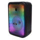 Boxa Portabila GTS-1726 Bluetooth 8 Inchi Lumini LED RGB cu Microfon