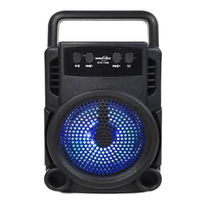 Boxa portabila GTS 1360 cu led RGB cu maner transport