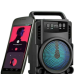 Boxa portabila GTS 1360 cu led RGB cu maner transport