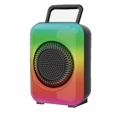 UB Boxa portabila GTS 1867 Bluetooth USB TF Radio FM lumini LED RGB 10W