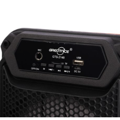 Boxa portabila GTS 2148 microfon FM bluetooth USB