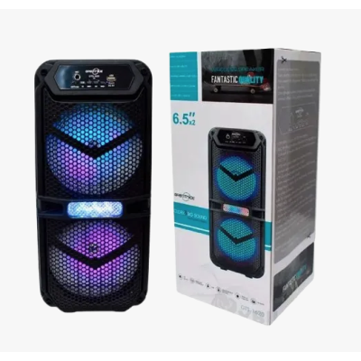 Boxa portabila GTS 2148 microfon FM bluetooth USB