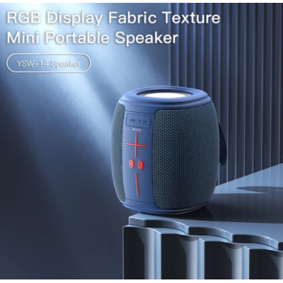 Boxa portabila KP 539 Wireless Bluetooth 500maH 5W Lumini LED