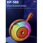 Boxa Portabila KP 560 Bluetooth 5.3 LED Joc de lumini 1200mAh 5W USB