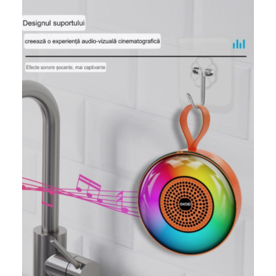 Boxa Portabila KP 560 Bluetooth 5.3 LED Joc de lumini 1200mAh 5W USB