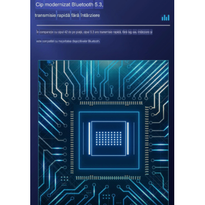 Boxa Portabila KP 560 Bluetooth 5.3 LED Joc de lumini 1200mAh 5W USB