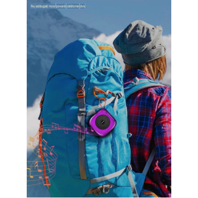 Boxa Portabila KP 561 Bluetooth LED Joc de lumini 1200 mAh 5W USB