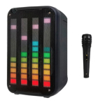 Boxa Portabila KTS-1752 Wireless LED de 8 inch 