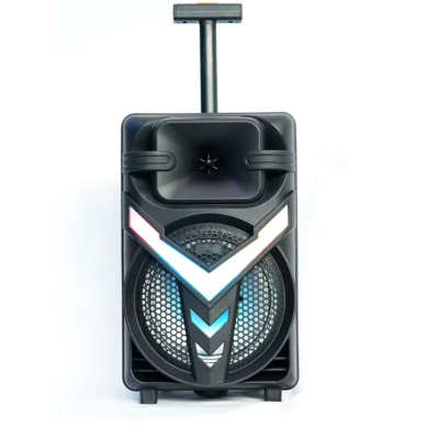 Boxa portabila tip troller ZQS 8158 Bluetooth Difuzor 8Inch 3000 mAh 20W Subwoofer Super Bass