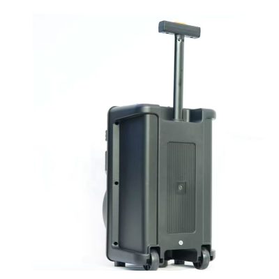 Boxa portabila tip troller ZQS 8158 Bluetooth Difuzor 8Inch 3000 mAh 20W Subwoofer Super Bass