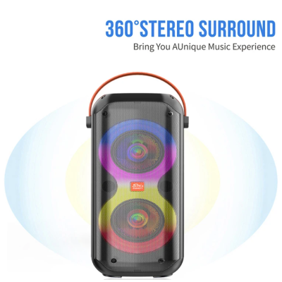 Boxa Profesionala Portabila  ZQS4277 putere 15W X 2