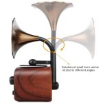 Boxa tip gramofon cu wireless din lemn B5