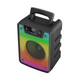 Boxa wireless GTS 1868 cu bluetooth USB lumini si microfon