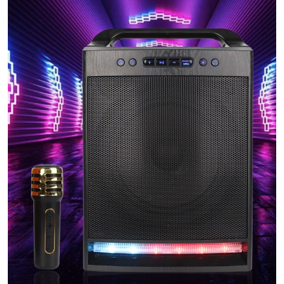 Boxa wireless patrata ZQS8170 de 8 inch cu microfon