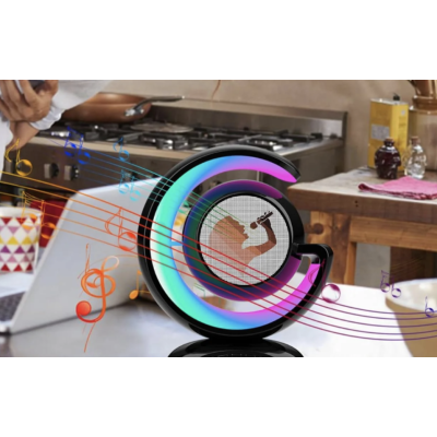 UB Boxa wireless pentru karaoke cu microfon si iluminare LED RGB portabila YS 110