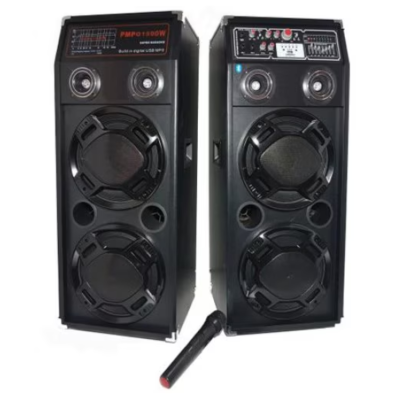 Boxe Profesionale DJ Effect KTA 2304 cu Microfon Wireless Sistem Karaoke