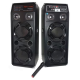 Boxe Profesionale DJ Effect KTA 2304 cu Microfon Wireless Sistem Karaoke